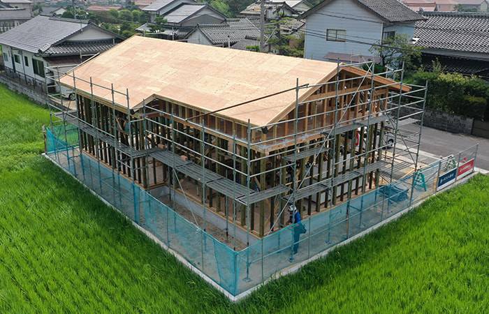 ドローン撮影イメージ