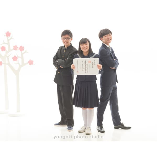 卒業入学サンプル