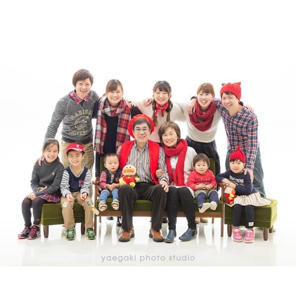 家族写真サンプル