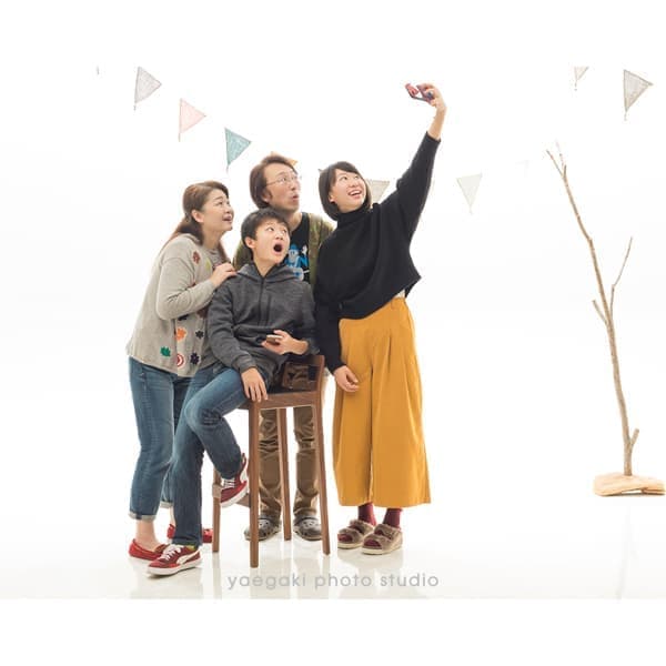 家族写真サンプル
