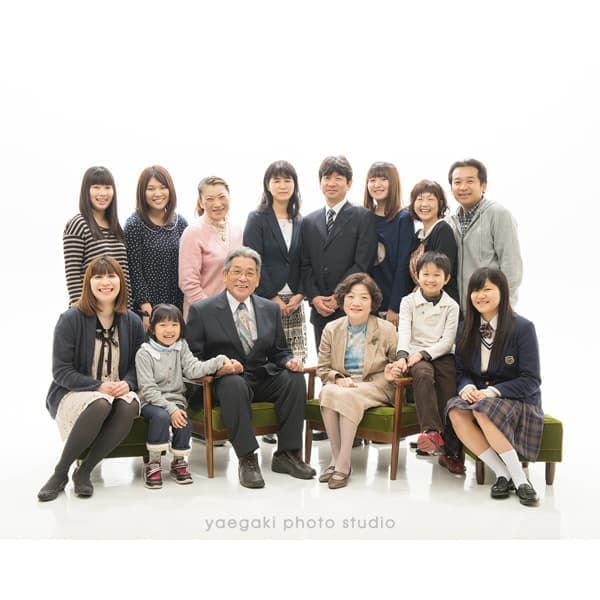 家族写真サンプル