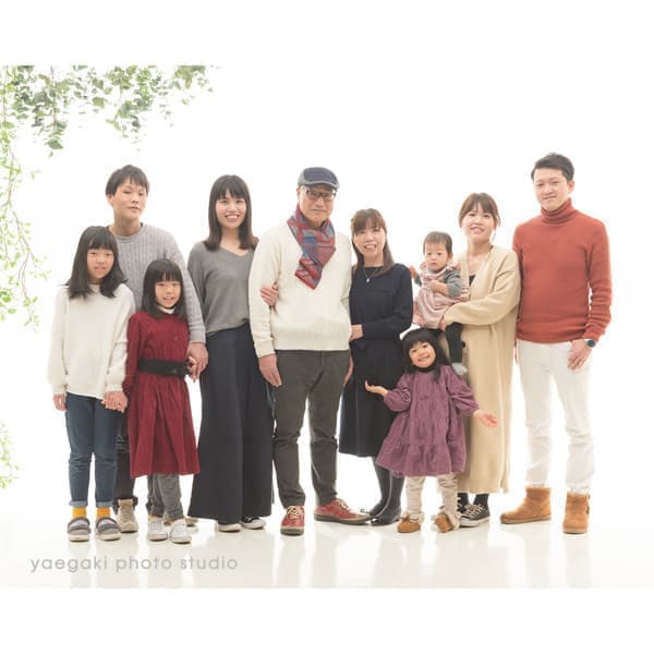 家族写真サンプル