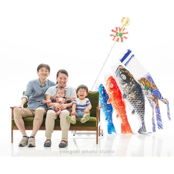 家族写真サンプル