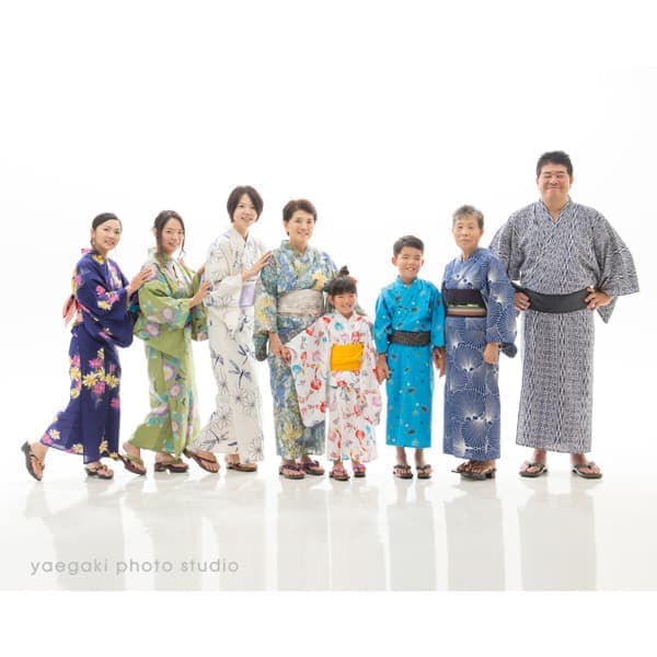 つながる家族写真サンプル