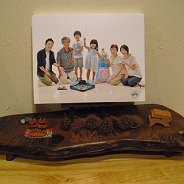 家族写真の飾り方