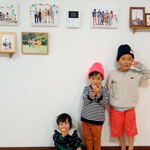 家族写真の飾り方