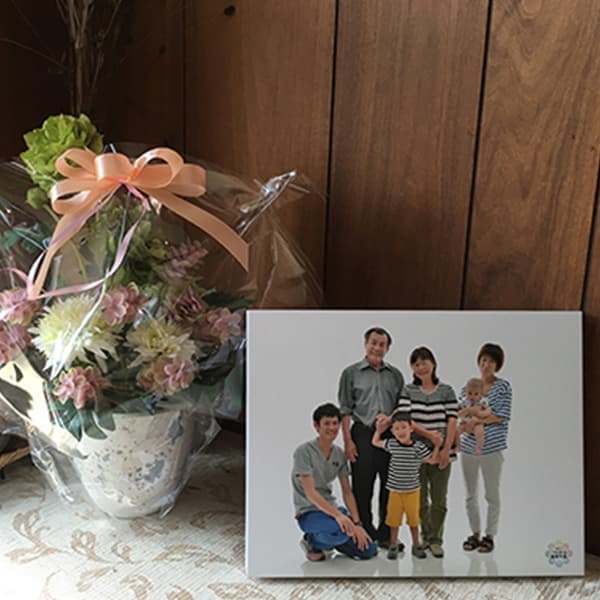 家族写真の飾り方