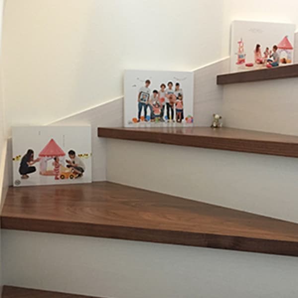 家族写真の飾り方