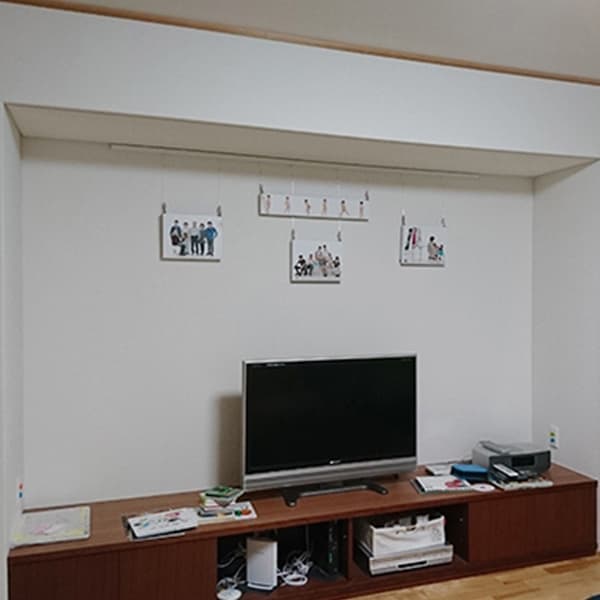 家族写真の飾り方