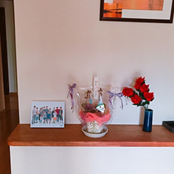 家族写真の飾り方