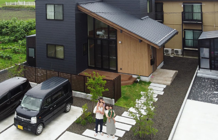 空中家族写真イメージ